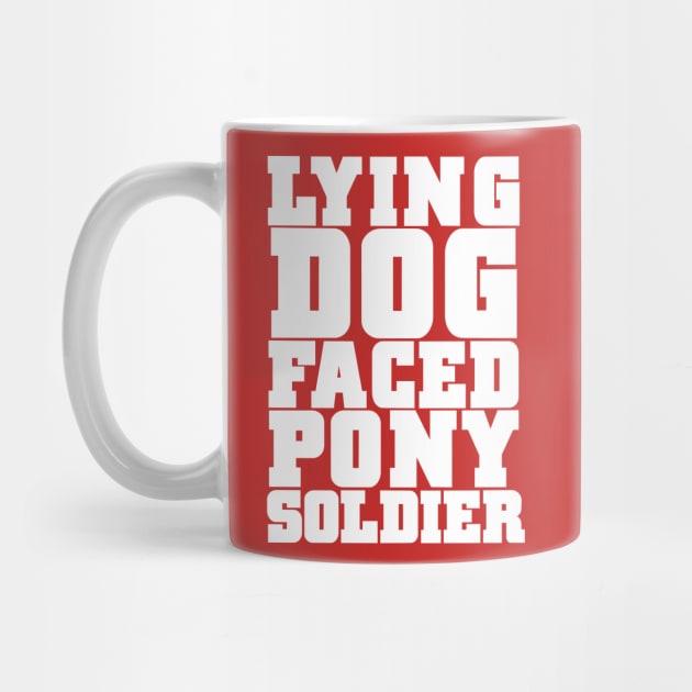 Lying Dog Faced Pony Soldier by C E Richards